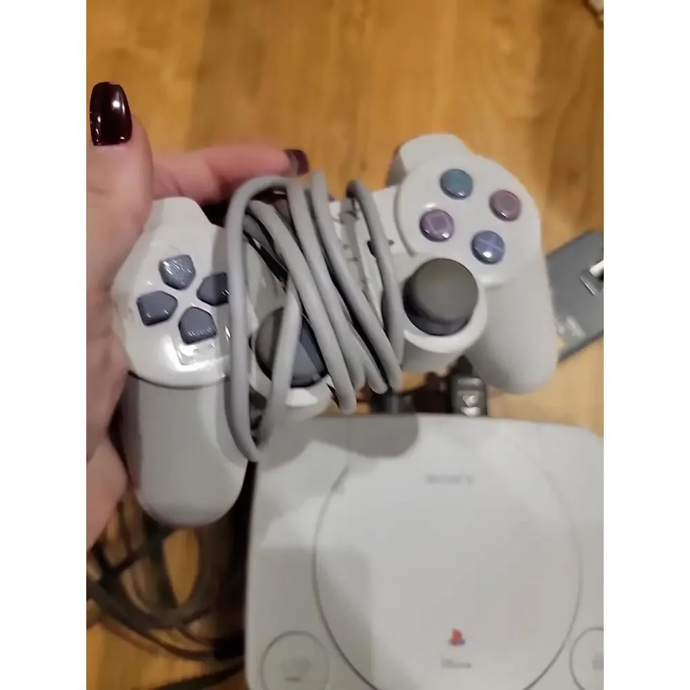 Official Sony PlayStation 1 PS1 Slim PSone Console Complete w Controller Vintage